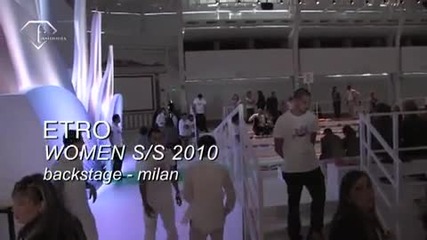 fashiontv Ftv.com - Milan Fw S S 10 - Etro - Backstage 