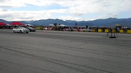 01.06.2014 Audi 90 Sliven Drag Team vs. Audi S2 [semi final 2]