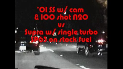 Ss Camaro Vs. Supra