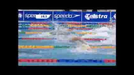 womens 100 m. freestyle