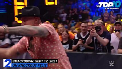 Top 10 Mejores Momentos de SMACKDOWN: WWE Top 10, Sept 17, 2021