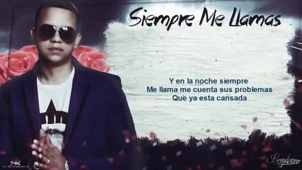 J Alvarez - Siempre Me Llamas ( Винаги ще търсиш мен) 2014 Текст + Превод