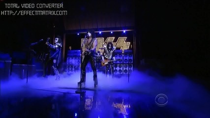 Kiss - Modern Day Delilah (late Show 06 - 10 - 09) 