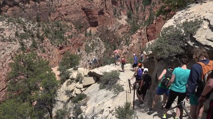 Hiking in Zion Np, Utah_ Angels Landing & Virgin Narrows in 4k (ultra Hd)