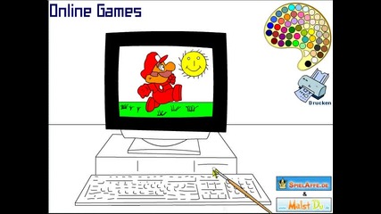 super mario bros color 