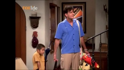 Двама мъже и половина Two and a Half Men сезон 5 x 4 