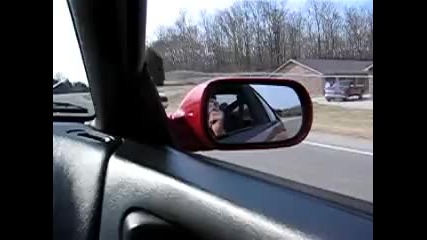 Mustang 5.0 Notch vs Honda from a roll in Dragg City 