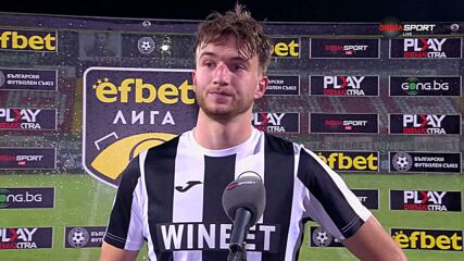 Миха Търдан е Играч на мача Ботев Враца срещу Локомотив Пловдив