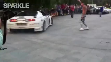 Gumball_3000_drifting_whit crazy supra