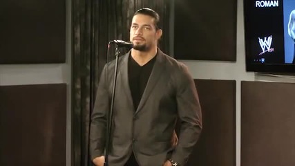 Roman Reigns of The Shield visits the Vulcan Lounge low