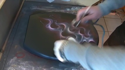 Airbrush Trueflames Tutorial Speedpainting Anleitung Wc-sitz Design Sk-brush