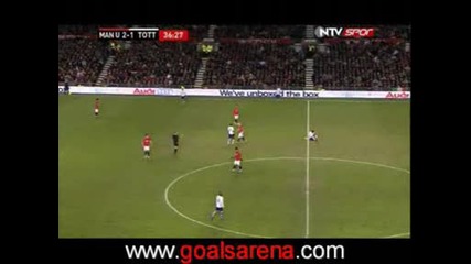 Манчестър Юнайтед 2 - 1 Тотнам Бербатов Го