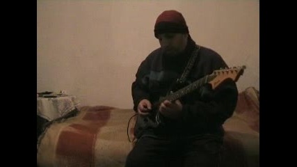 Rock as frog (metal guitar) 