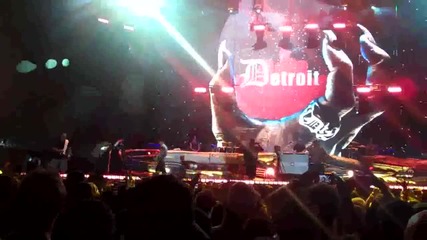 Eminem ft.d12 - My Band [r.i.p Proof] (live @ Comercia Park 09.02.10)