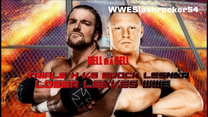 Wwe Hell in a cell 2013- Triple H vs Brock Lesnar
