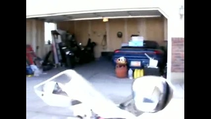 K8 Gsxr 600 White Silver and Bmw 