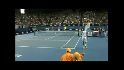 Хуан Мартин Дел Порто в опит за убийство на дете - Australian Open 2009