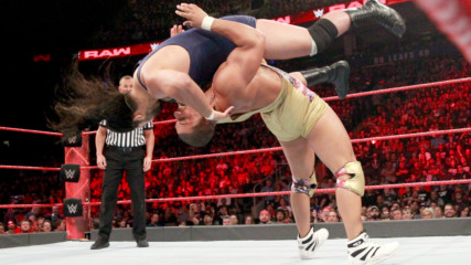 Jason Jordan vs. Jean-Pierre Goulet: Raw, Aug. 7, 2017