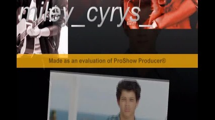 Nick Jonas /за конкурс/ 