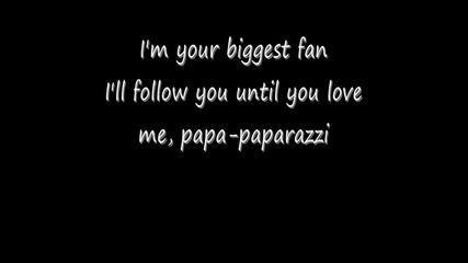 Lady Gaga - Paparazzi + Lyrics! [hd]