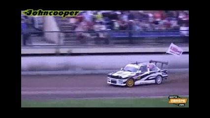 Bmw E30 M5 vs Motocross Speedway Mx Bike - drift