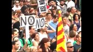 Стотици испански безработни протестираха в центъра на Мадрид
