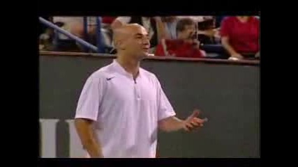 Federer and Agassi