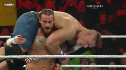 Cm Punk Gts On John Cena (3-0 against cena)