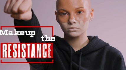 Makeup the Resistance: A visual representation of #ClimateAction