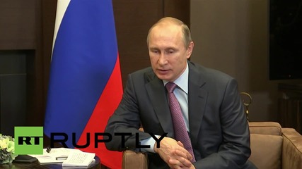 Russia: Putin discusses the Middle East with Kuwaiti Emir in Sochi