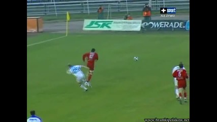 The strangest goal ever 