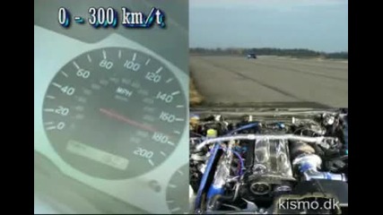Nissan Skyline Gtr 0 - 300 km h