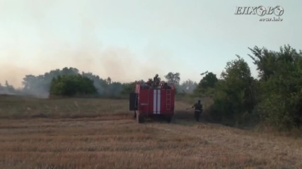 Пожар Жребино - 15 юли 2012