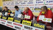 Съвместна пресконференция на Левски и ЦСКА преди баскетболния мач между тях след 13-годишна пауза