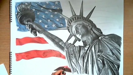 Рисуване на Статуята на Свободата