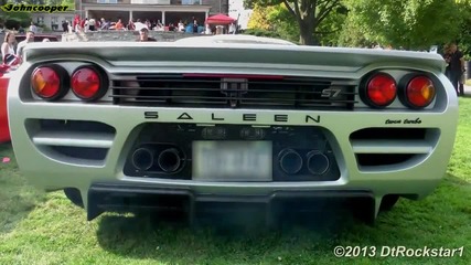 Saleen S7 Twin Turbo реве