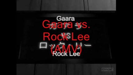 Naruto Amv Preview - Gaara vs Rock Lee