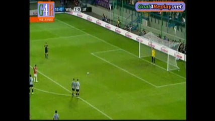 Шампионска лига. Wisla - Litex. 2-0