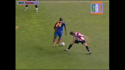 Athletic Bilbao - Barcelona 1 - 1 (1 - 3,  13 5 2009).flv