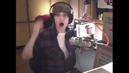 Justin Bieber at Amp Radio