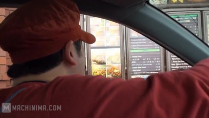 Super Mario Drive Thru Wendy s (live Action) 
