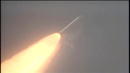 Изтрелване на космическият кораб Атлантис sts125 в космоса 