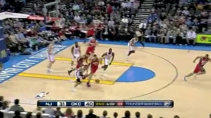 New Jersey Nets vs Oklahoma City Thunder 93 - 114 [29.12.2010]