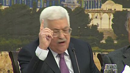 State of Palestine: 'Deal of the century is really the slap of the century' - Mahmoud Abbas