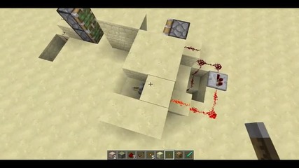 Minecraft: Red stone tutorials Еп.1 - Пистън врата