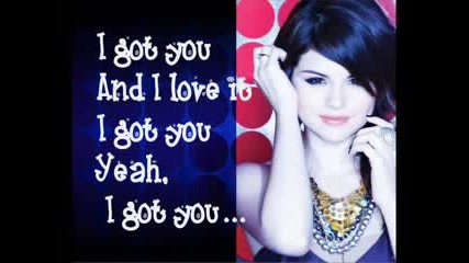 New! Selena Gomez and The Scene - I Got U + Lyrics