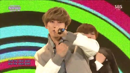 150308 Super Junior D&e - The Beat Goes On live Inkigayo