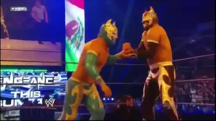 Син Кара срещу Хунико [ Smackdown 10.21.11]