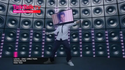 Talktalk X Factor Music Video Week 13|one Direction Kiss You - Louis