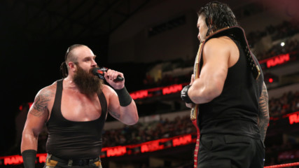 Roman Reigns and Braun Strowman call out Brock Lesnar: Raw, Sept. 17, 2018